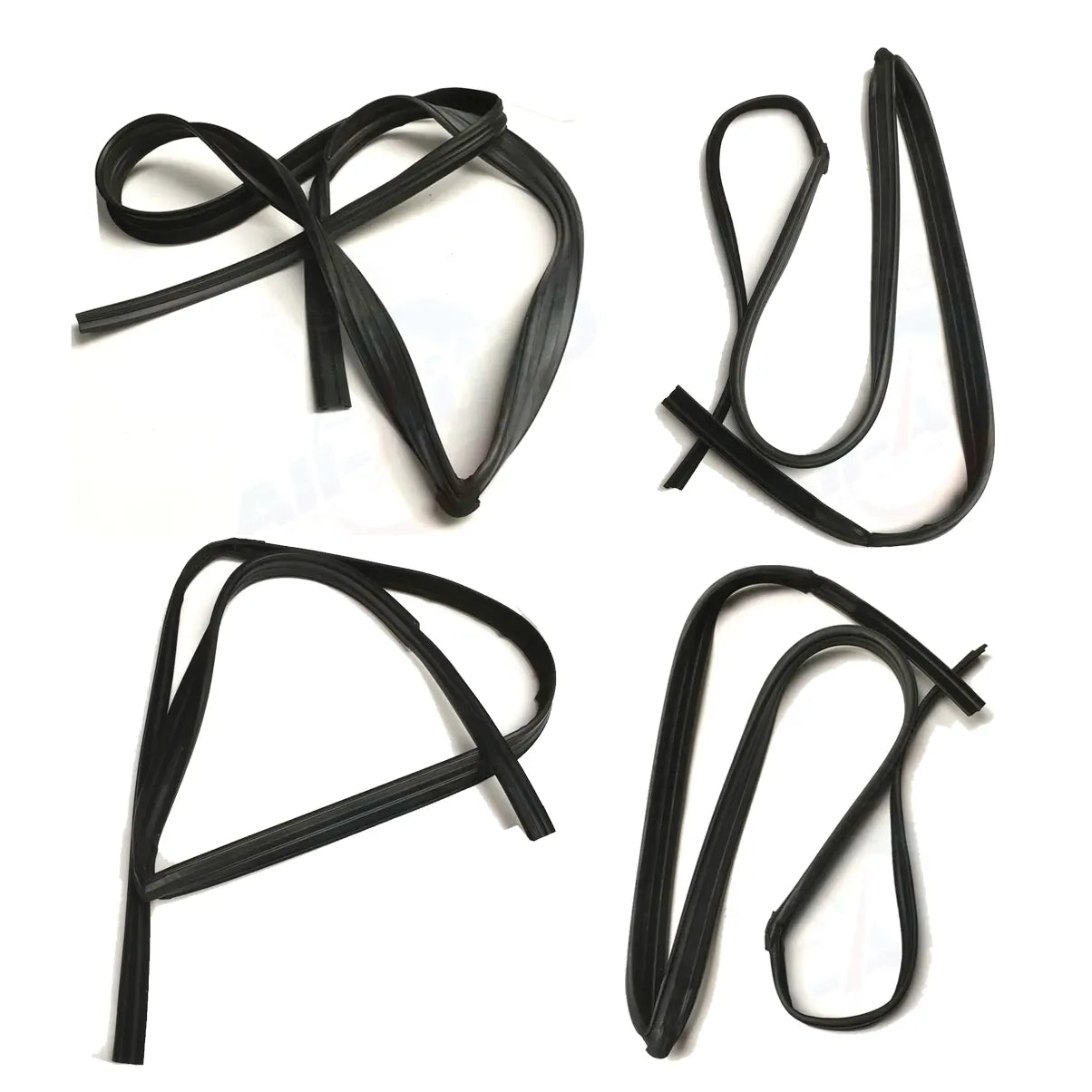 Conjunto de 4 calhas de vidro das portas para Mitsubishi Pajero / Montero MK2 Long Wagon 1991-2003