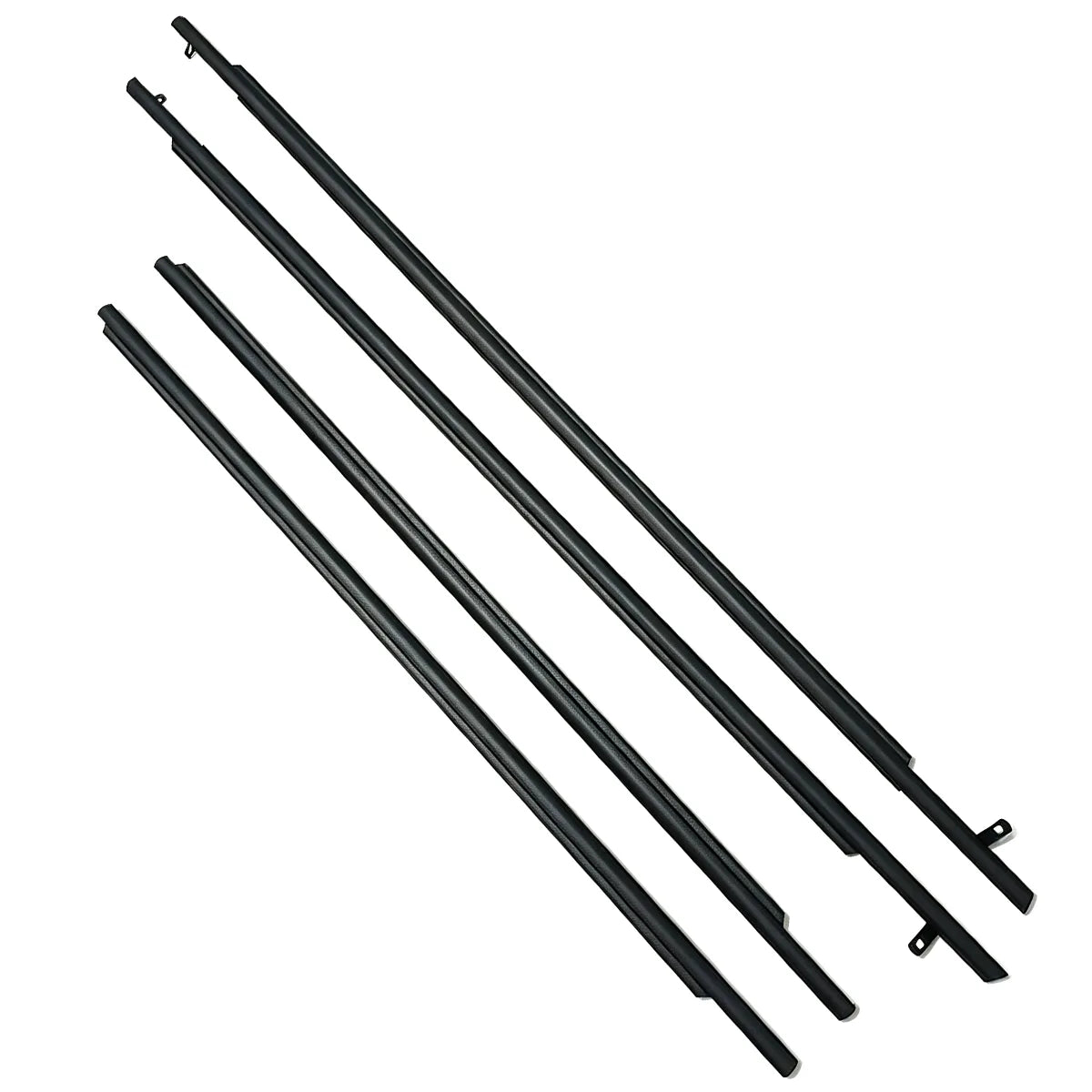 4PC outside window belt molding weatherstrip set for Toyota Sienna 2004-2010