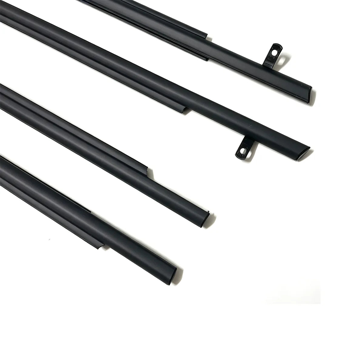 4PC outside window belt molding weatherstrip set for Toyota Sienna 2004-2010-6